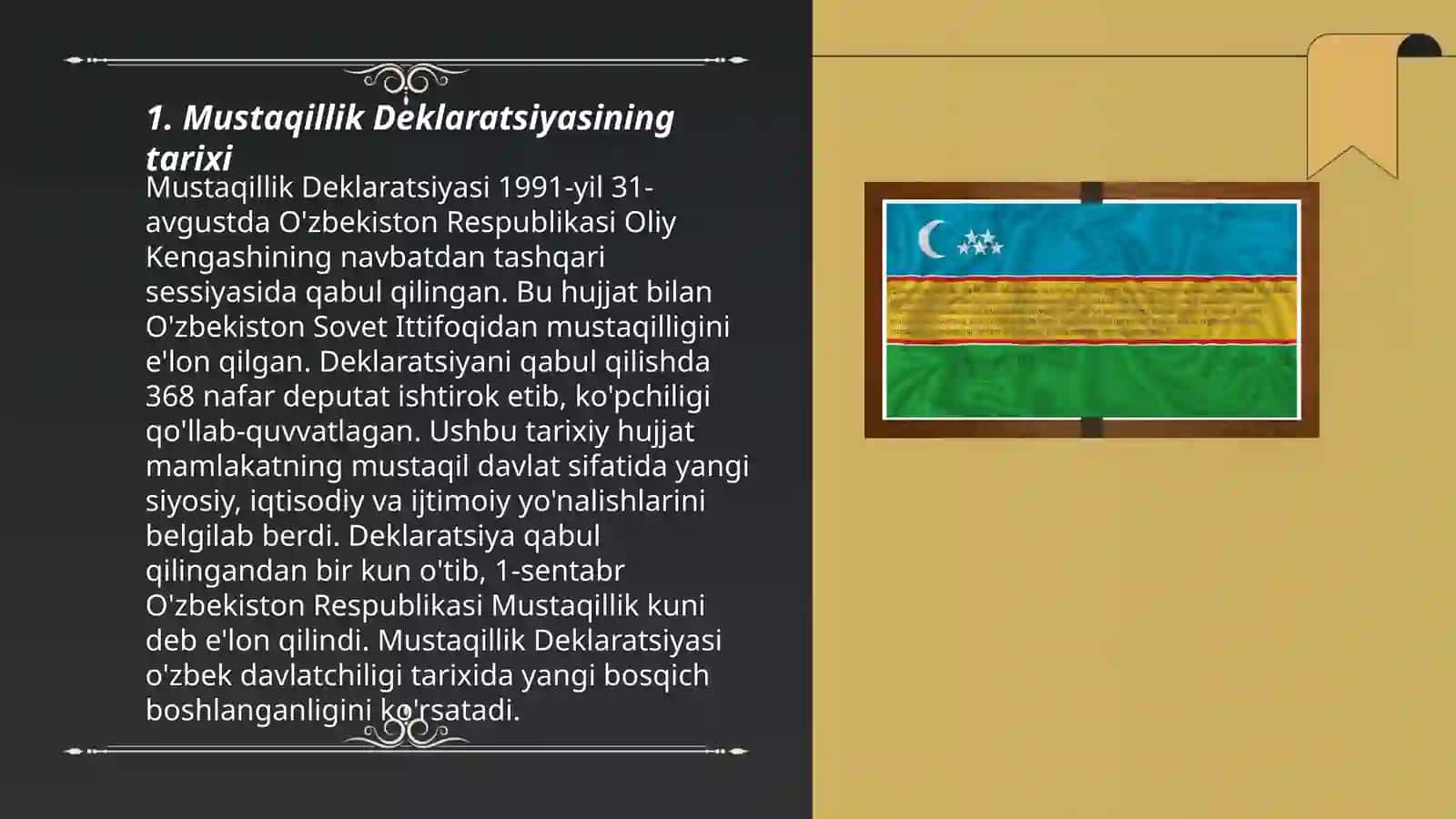 Mustaqillik dekloratsiyasi 3