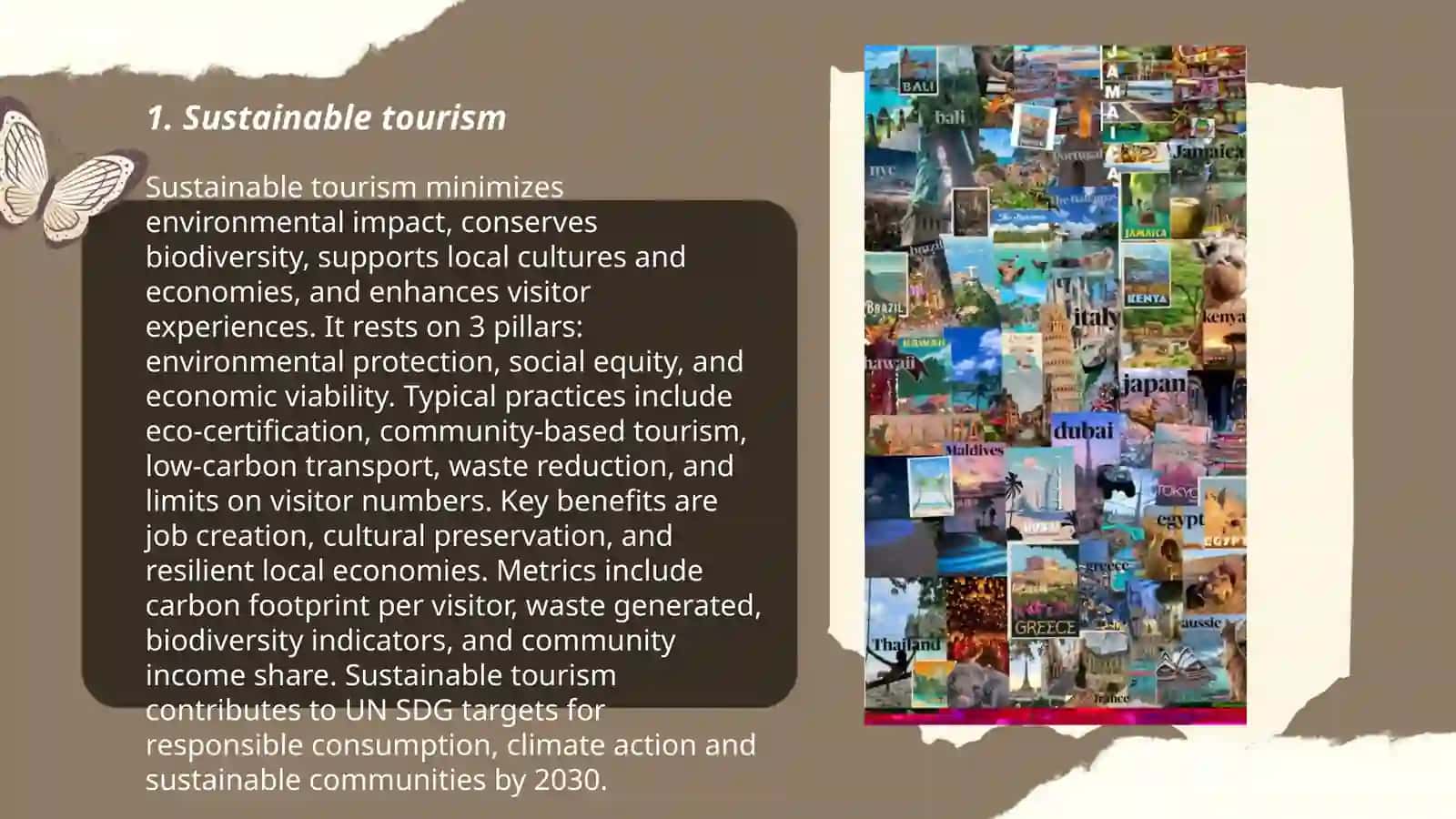Sustainable tourism 3
