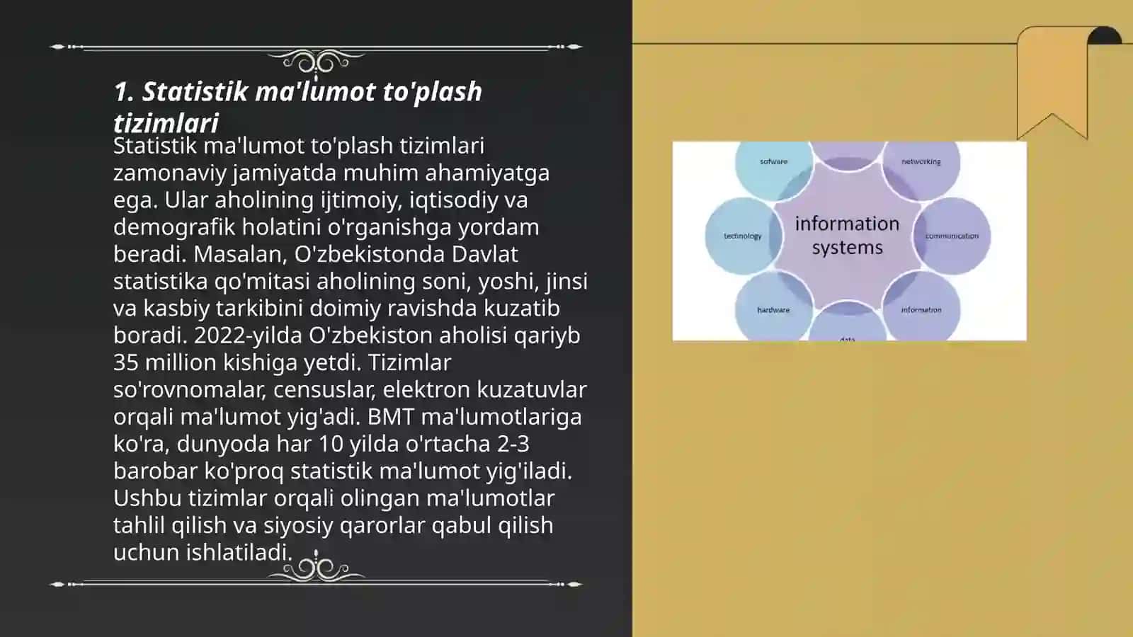 Statistik axborot tizimi 3