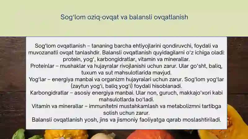 oziq ovqatlar 3