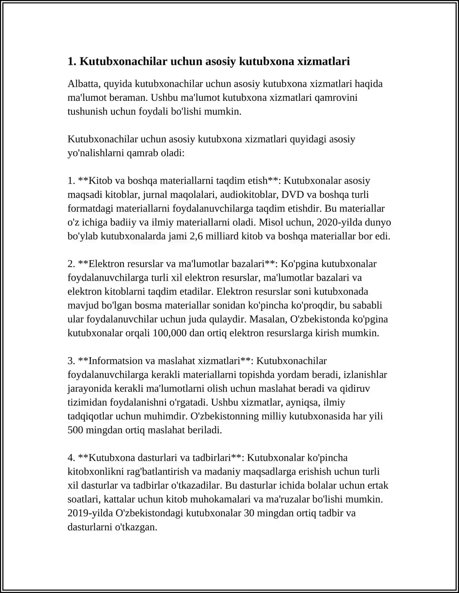 KUTUBXONACHI KADRLAR TAYYORLASH VA MALAKASINI OSHIRISH 3