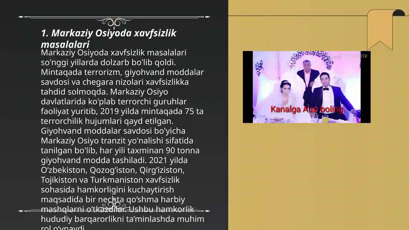 Markaziy Osiyoda xavfsizlik masalalari 3