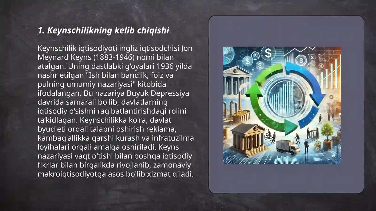 Keyns va keynschilik 3