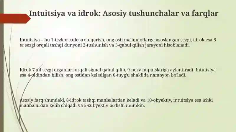 Intuitsiya va Idrok 3