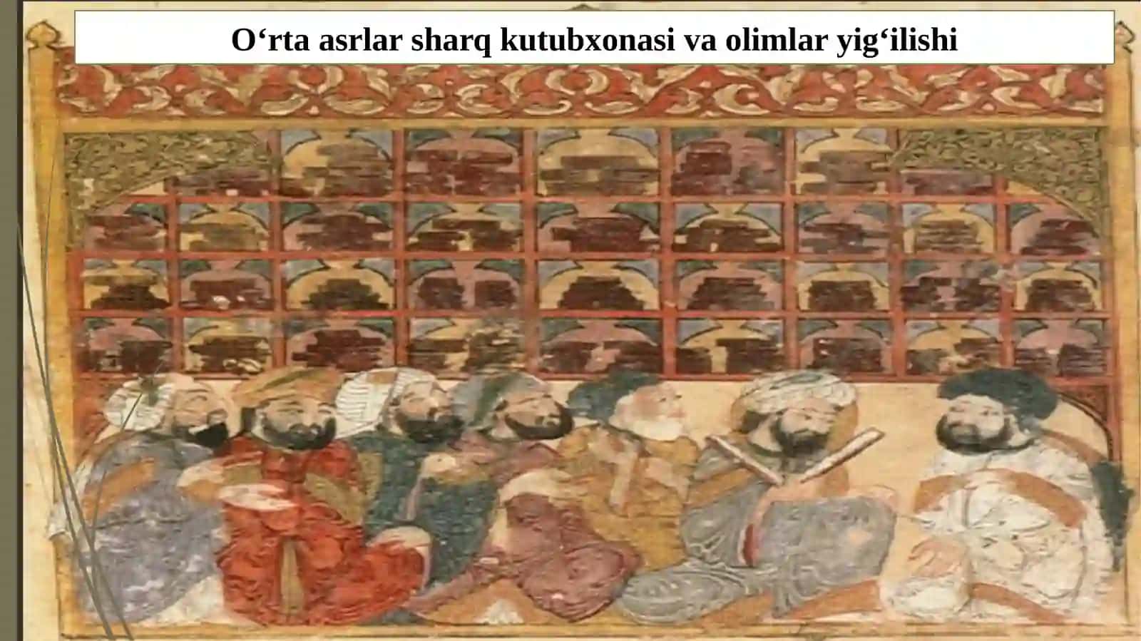 “Bayt al-hikma” dafaoliyat yuritgan Markaziy Osiyolik allomalar 3