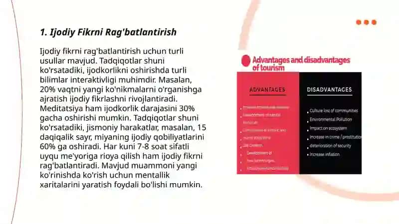Ijodiy Fikrni Rag'batlantirish 3