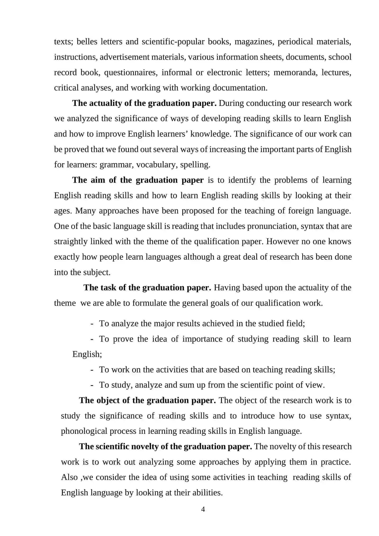 THE IMPORTANCE OF GIVING VOCABULARY INSTRUCTION FOR DEVELOPING LANGUAGE SKILLS 3