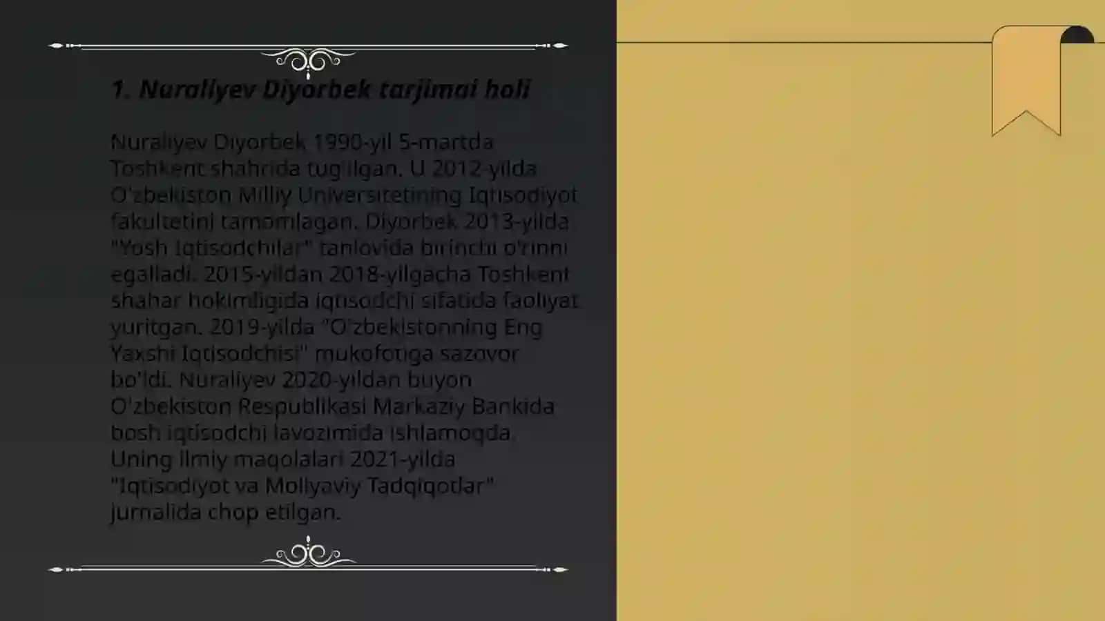 Nuraliyev Diyorbek 3