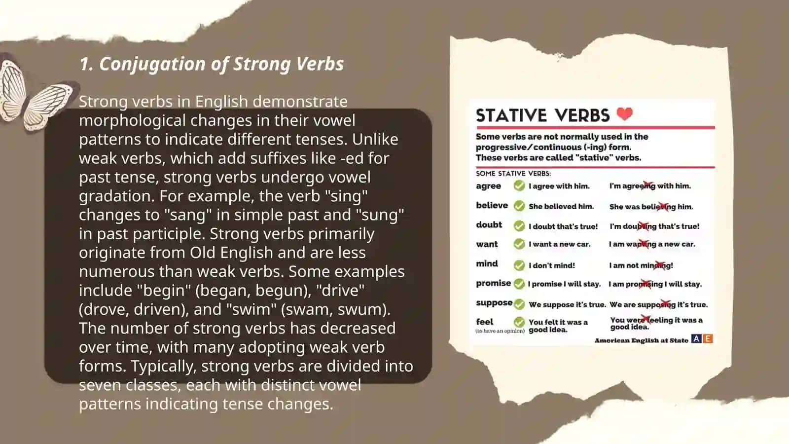 Old English verbs 3