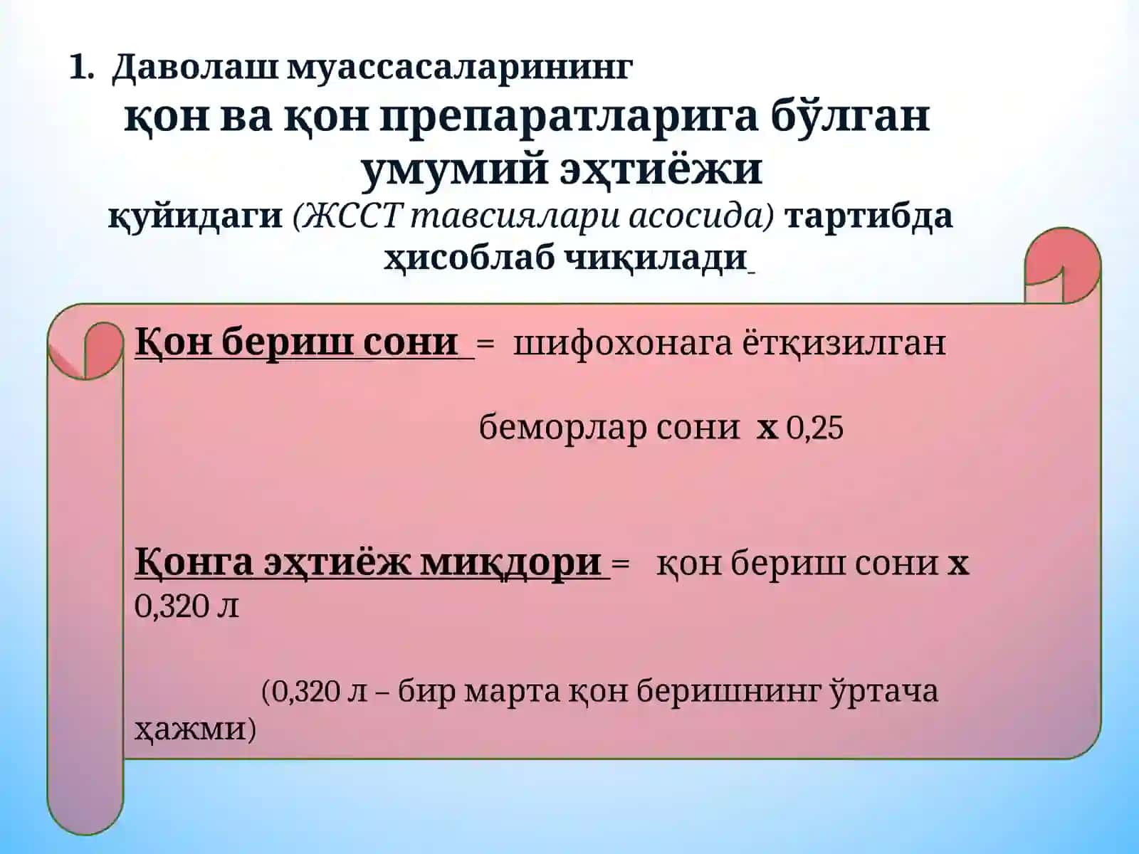 Қон препаратлари 3