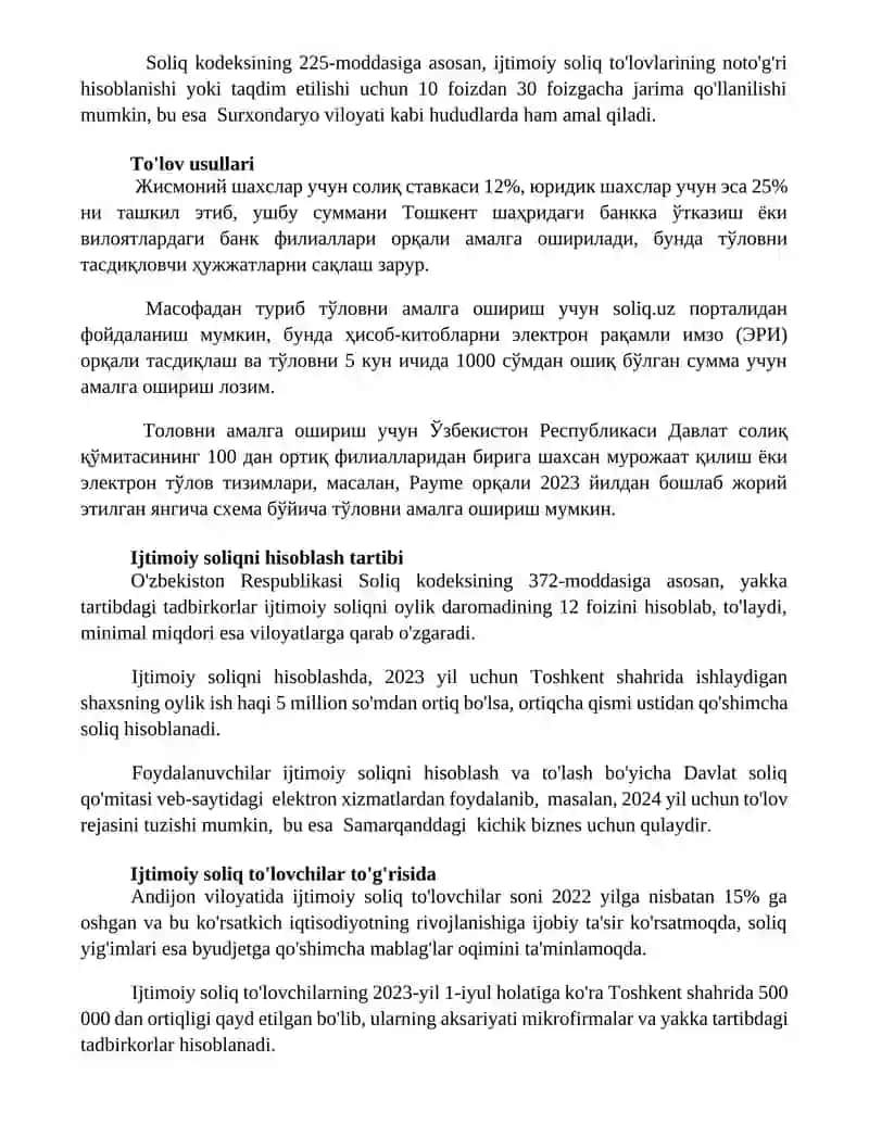 Hisoblash va to'lash tartibi 3
