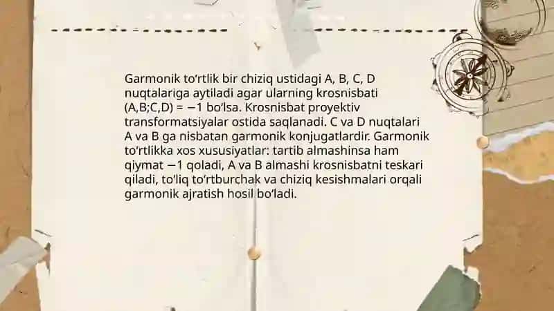 Proyektiv geometriya 3