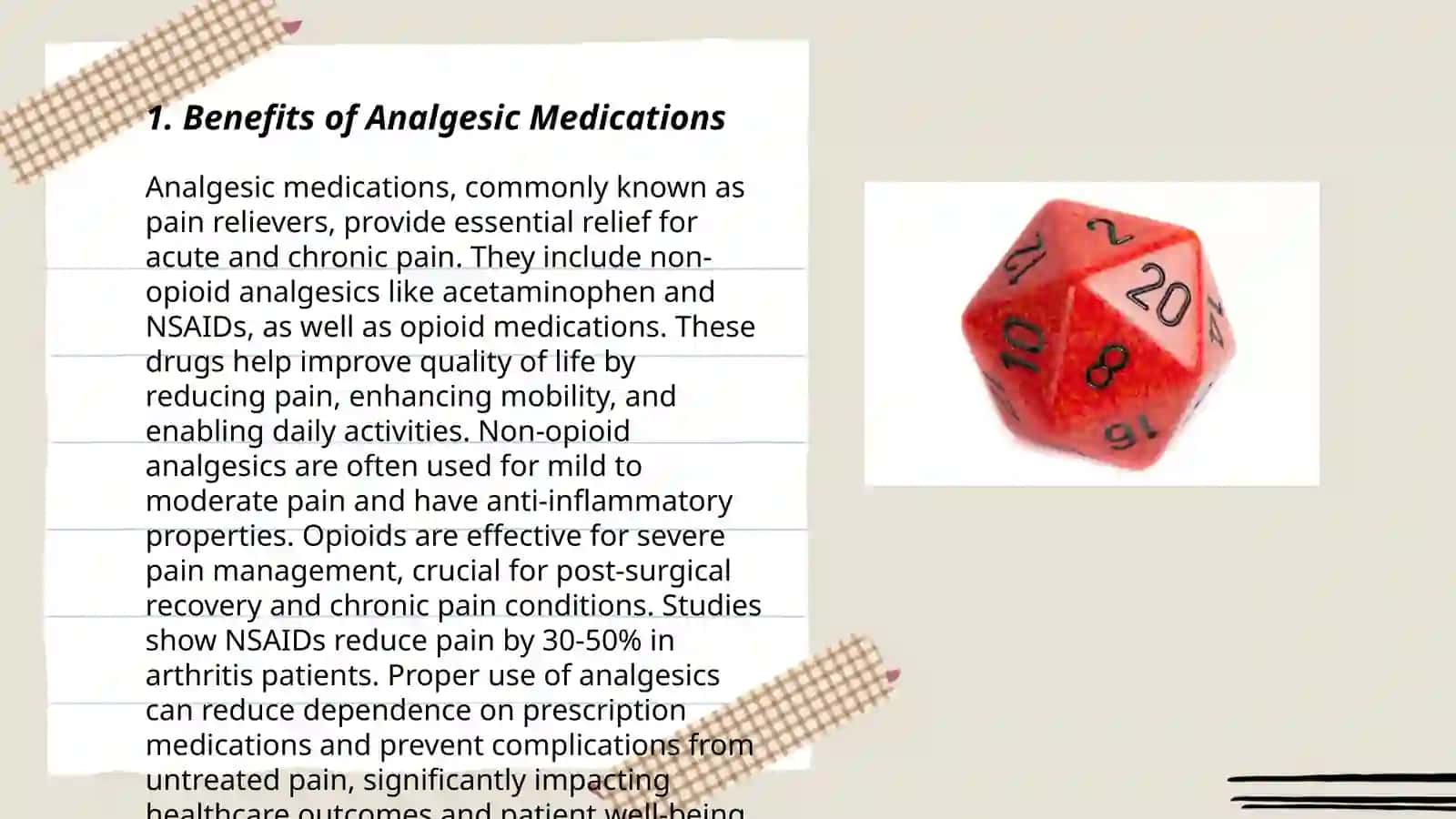 Benefits and side effects of medications 3