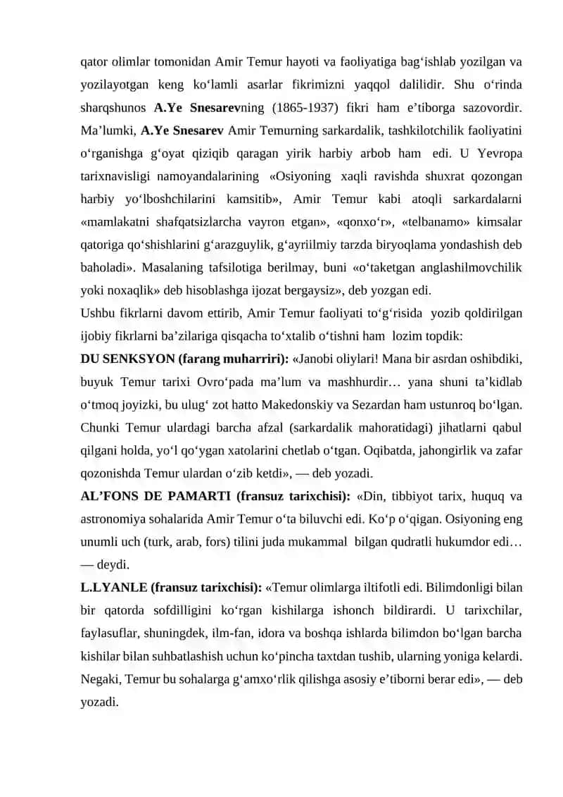 AMIR TERUM QURDIRGAN TARIXXIY OBIDALARI 3