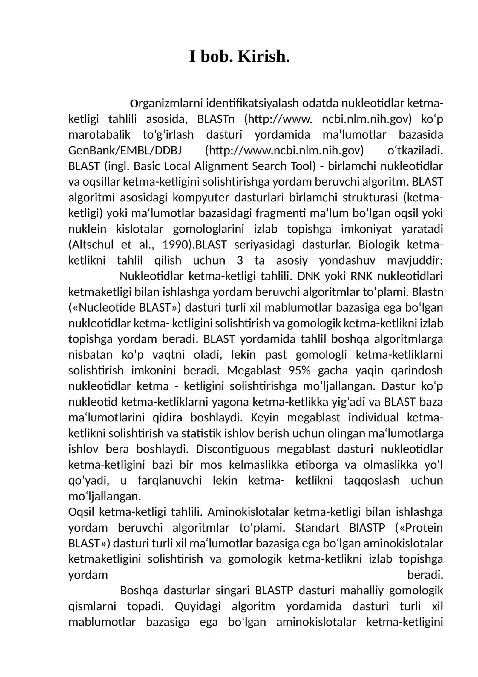BLAST algaritimi 3