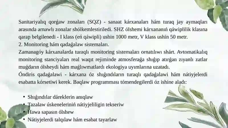Qorǵaw ilajlari kompleksi 3