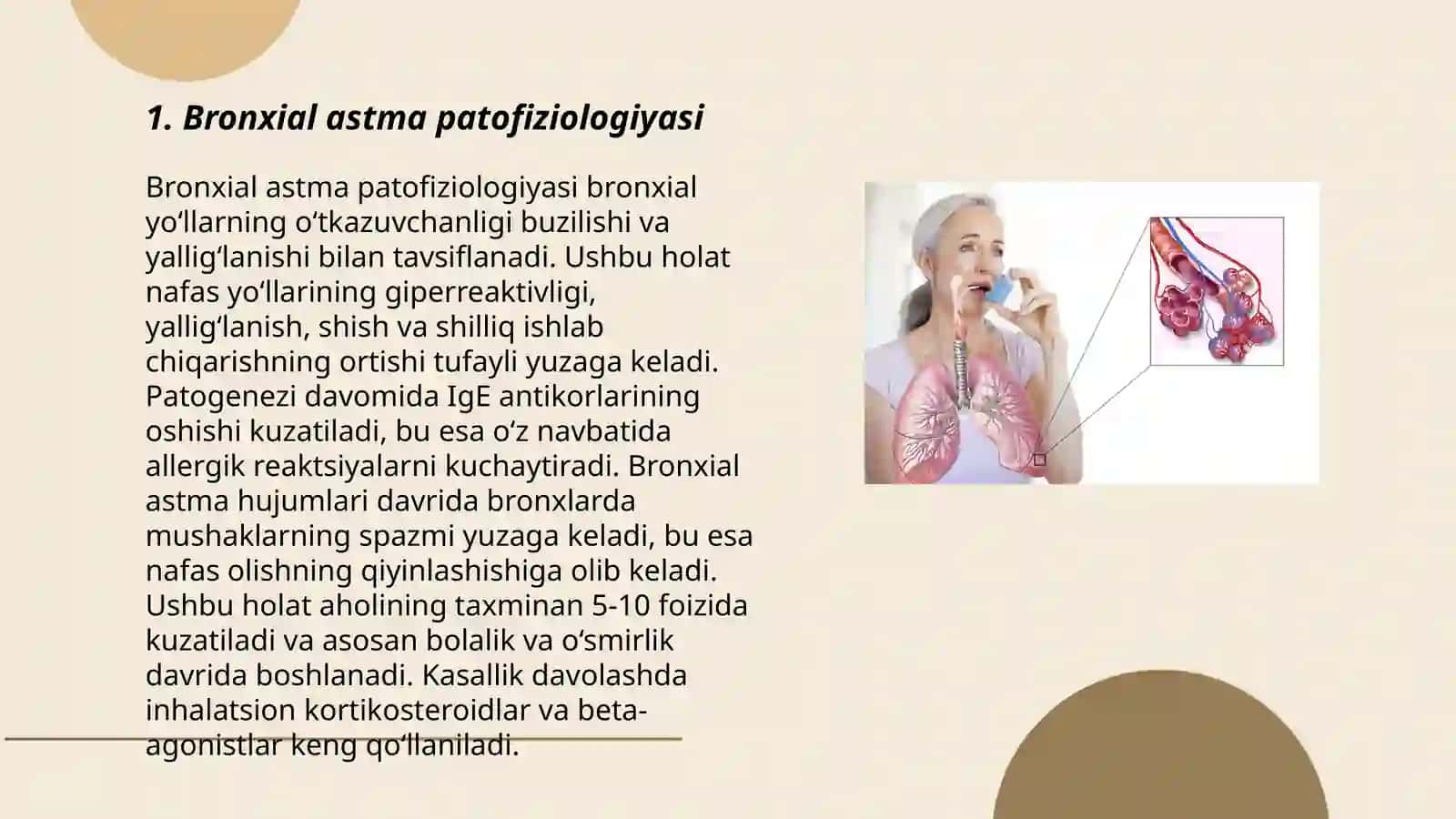Bronxial astmaning farmakoterapiyasi 3
