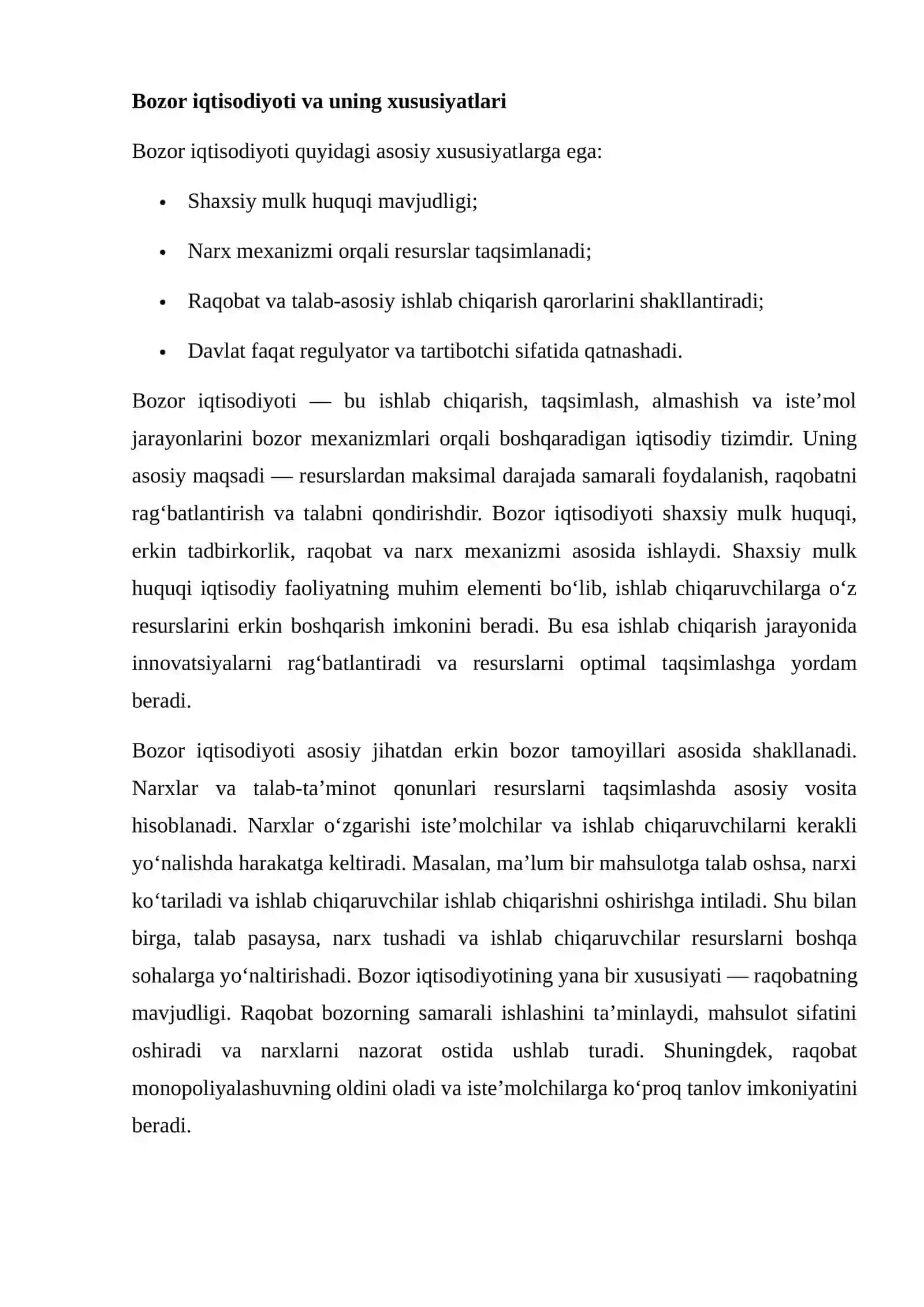 BOZOR IQTISODIYOTINI BOSHQARISH USULLARI 3