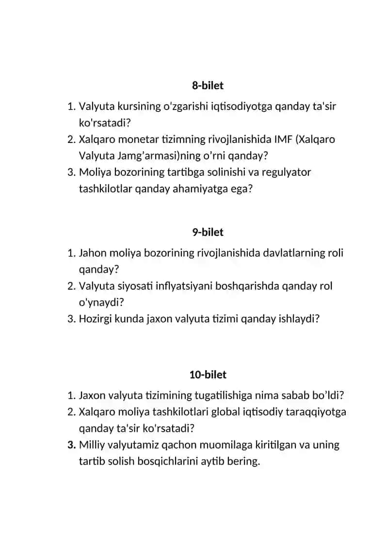 Milliy Valyuta Tizimi 3