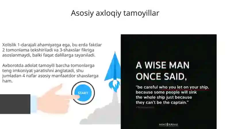 Teleyangiliklar boshlovchisining professionallik mezonlari 3