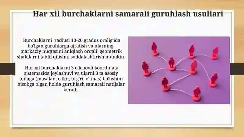 Turli burchaklarni samarali guruhlash usullari 3