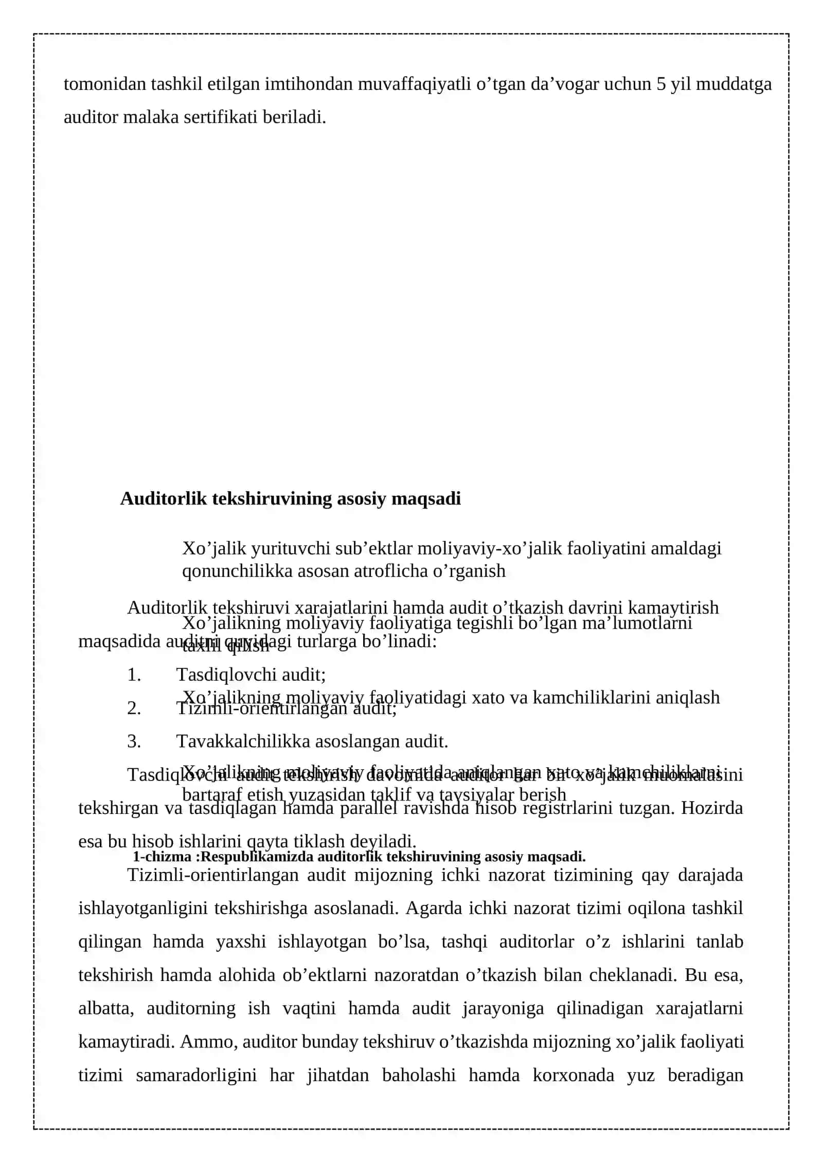 Auditorlik tekshiruvining shakllari 3