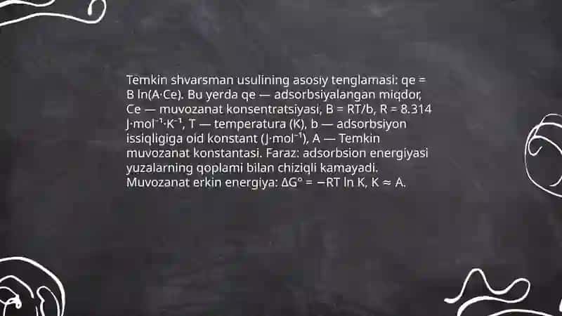 Temkin shvarsman usuli 3