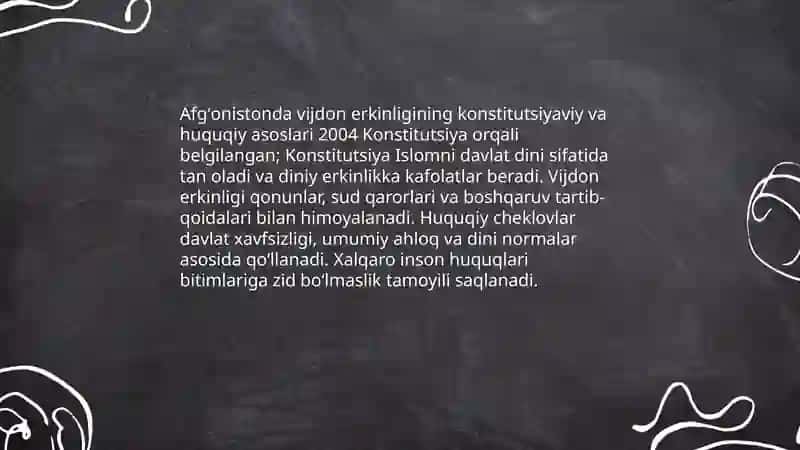 Afgʻonistonda vijdon erkinligi 3