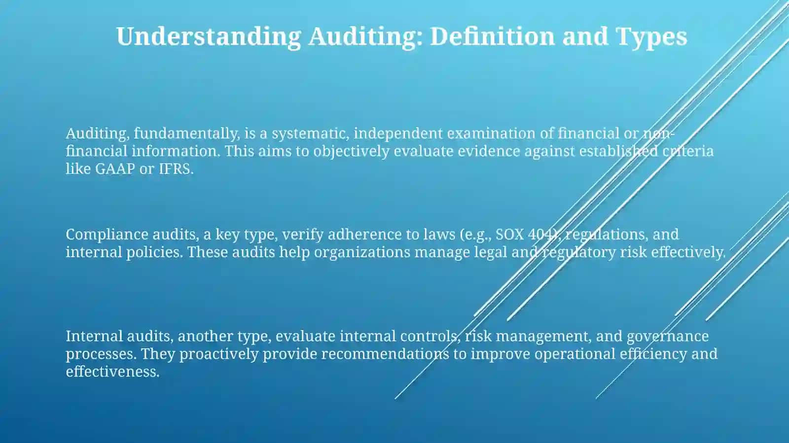 Fundamentals of Auditing 3