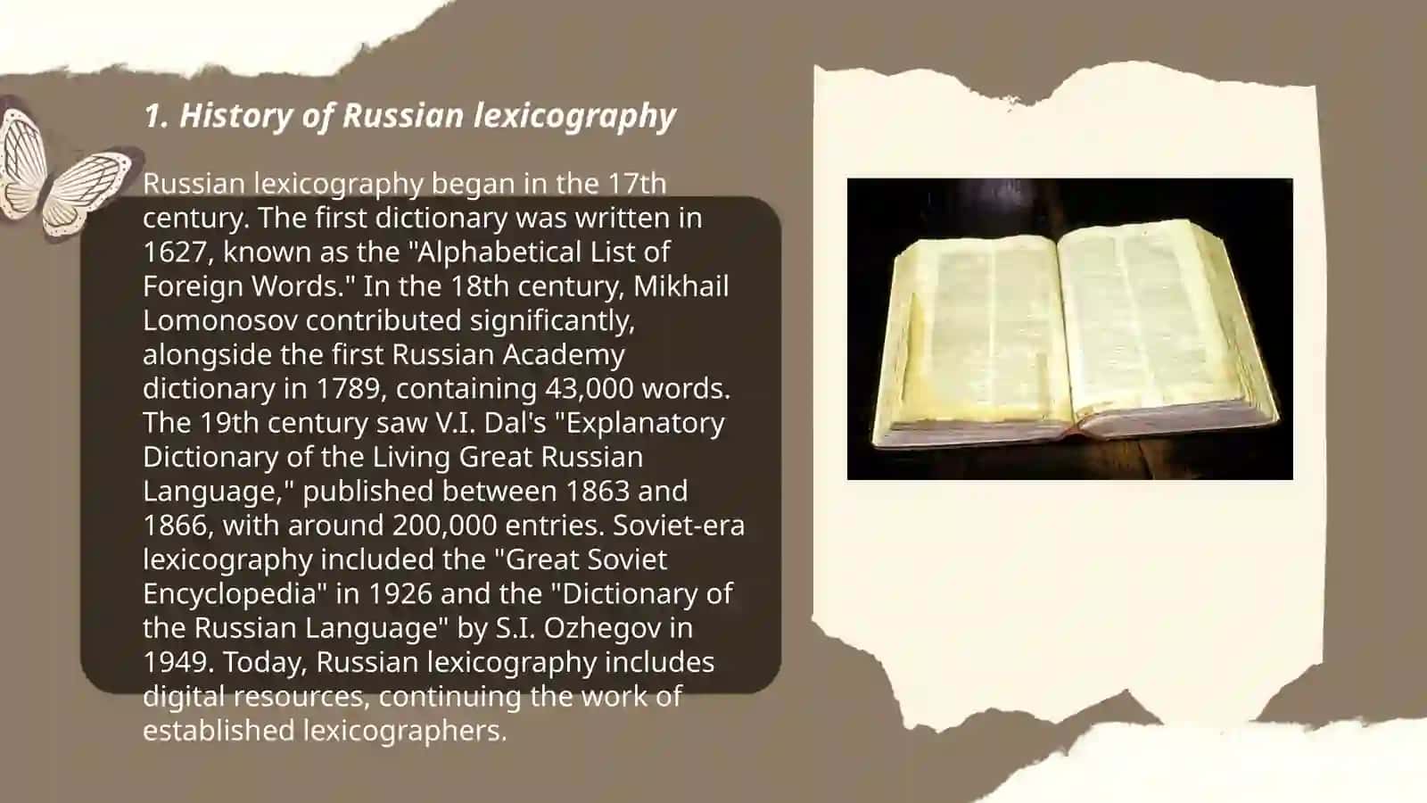 Russian lexicography 3