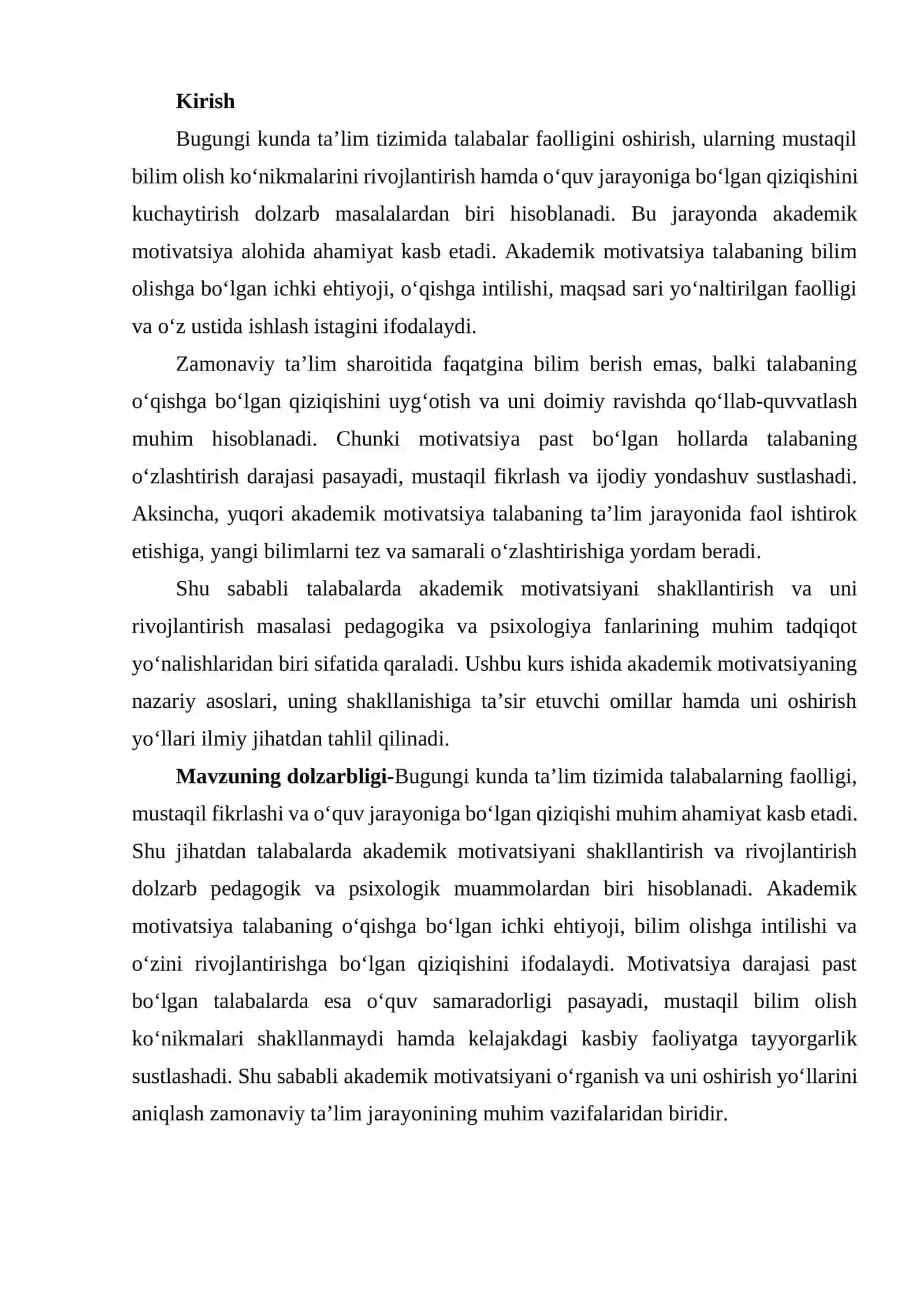 Talabalarda akademik motivatsiya 3