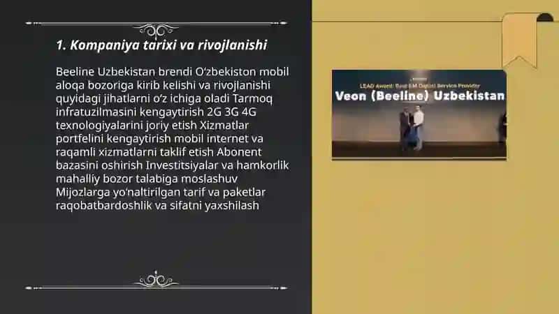 Beeline Uzbekistan kompaniyasi 3