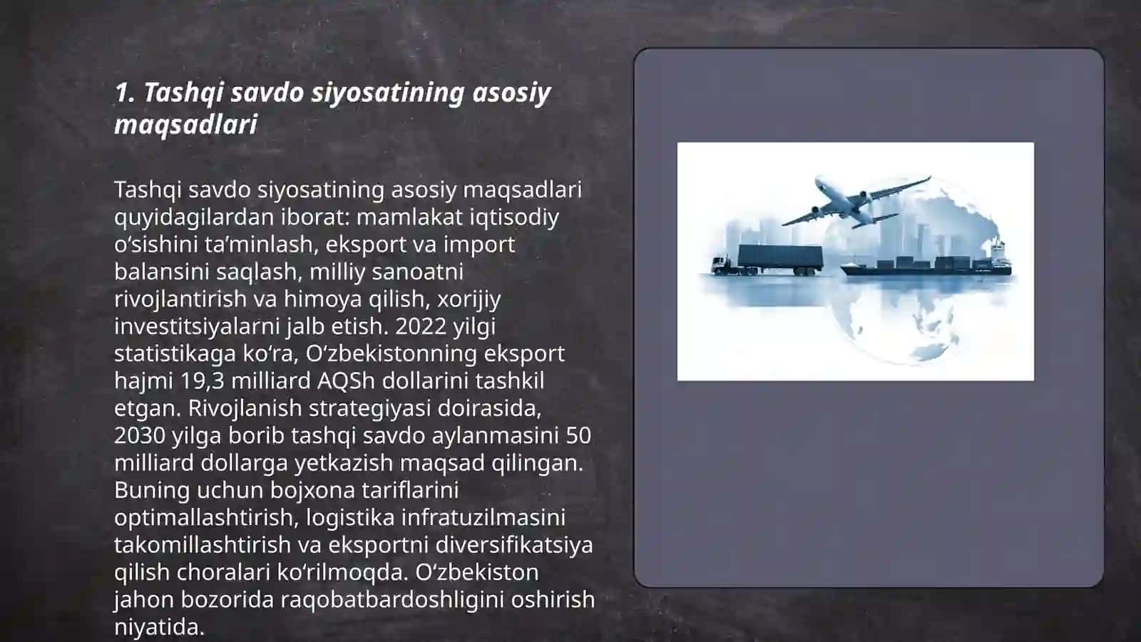 Tashqi savdo siyosati 3