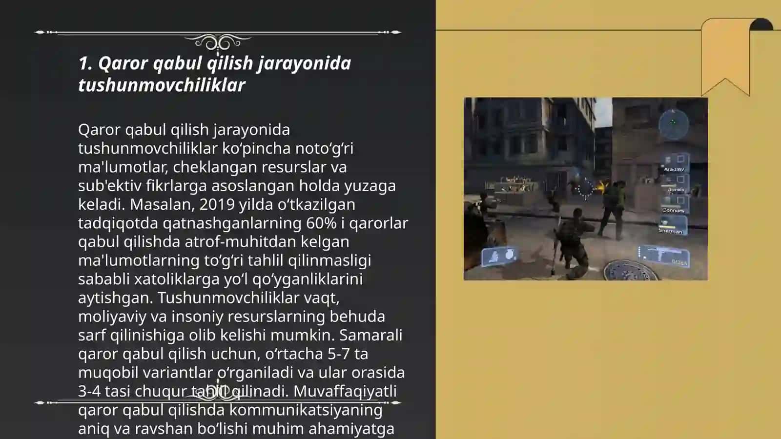 Konflikt signallari 3