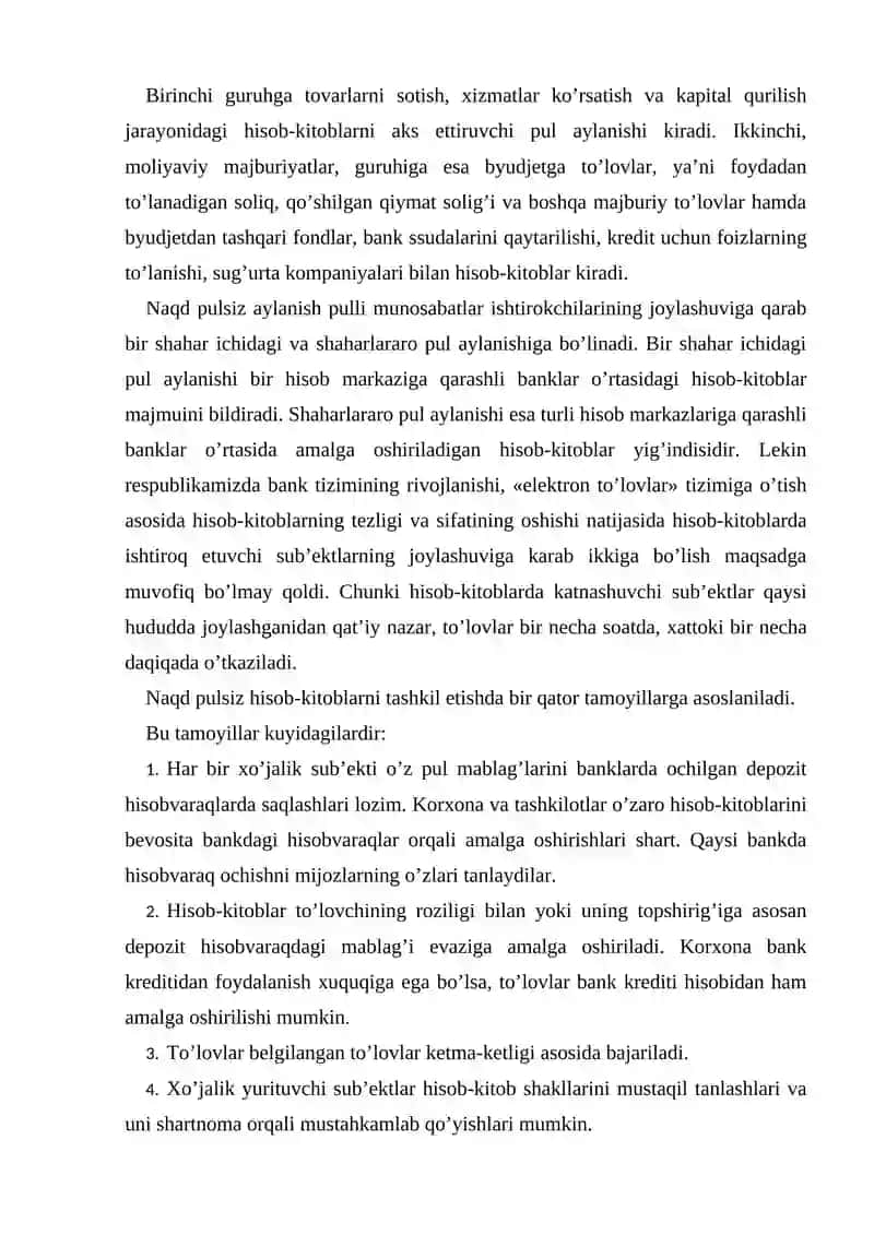 Naqd pulsiz hisob-kitoblar 3