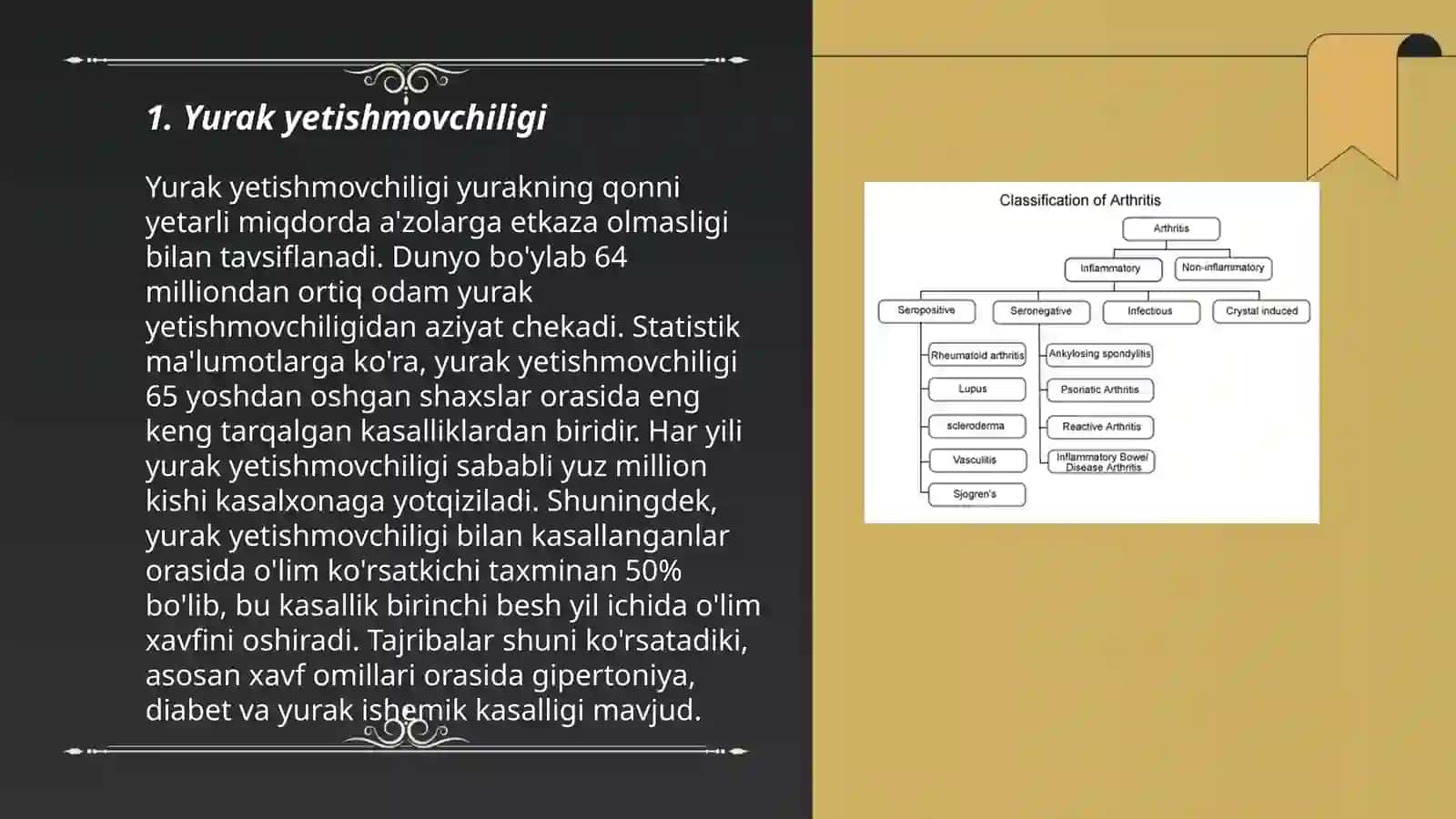 Uzoq va tez davolanishni taqazo etuvchi kasalliklar og’ir kechivchi patoligik tõg’risida tushunchalar va ularni kilinik tasnifi 3