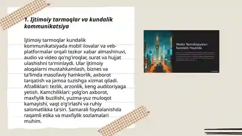 Ijtimoiy tarmoqlar va kundalik kommunikatsiya 3
