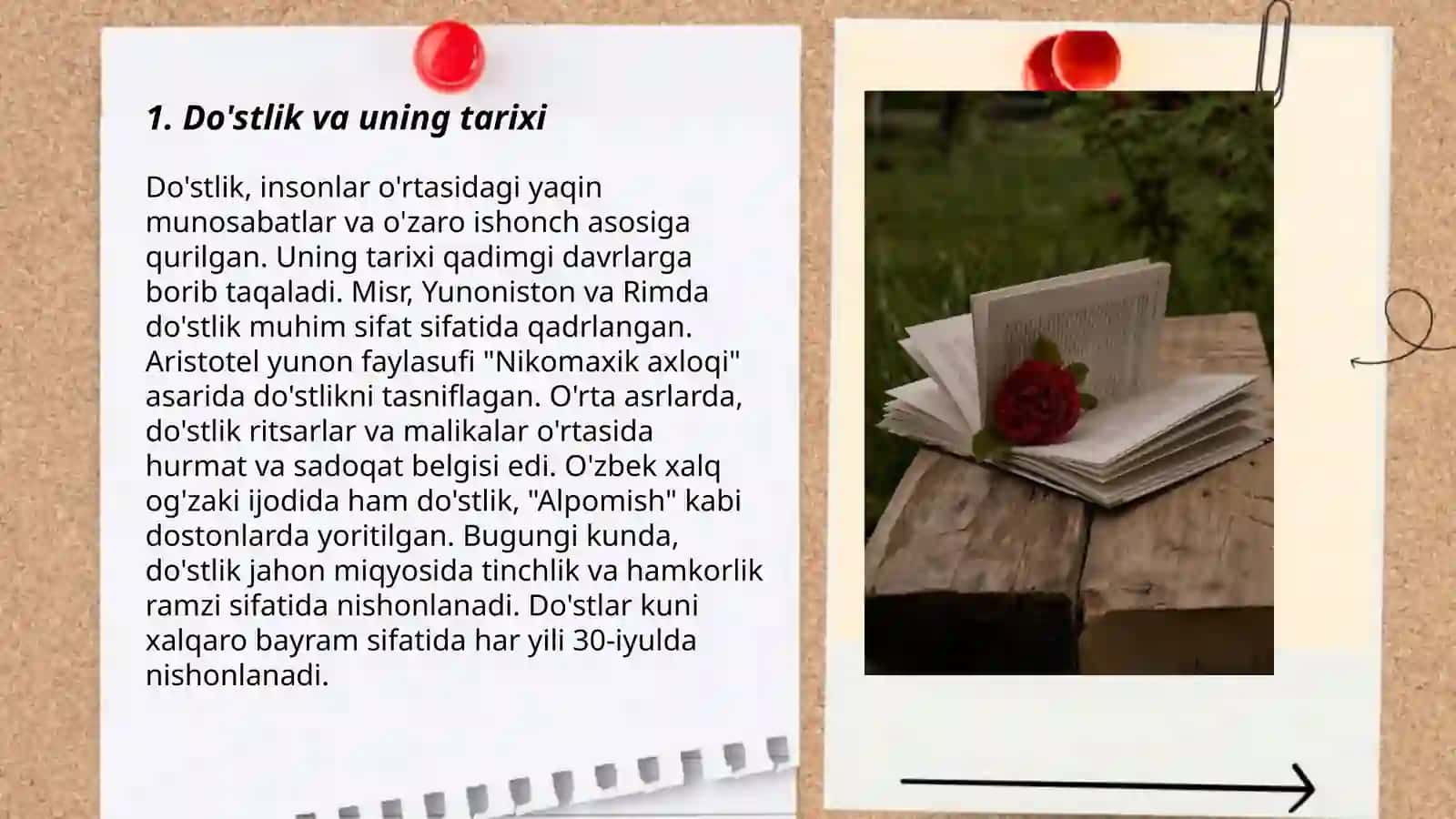 Do'stlik va uning tarixi 3