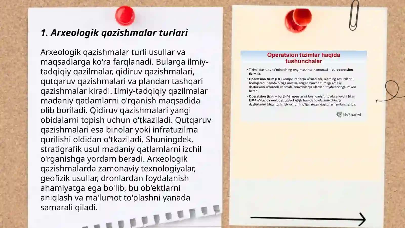 Arxeologik qazishmalar turlari 3