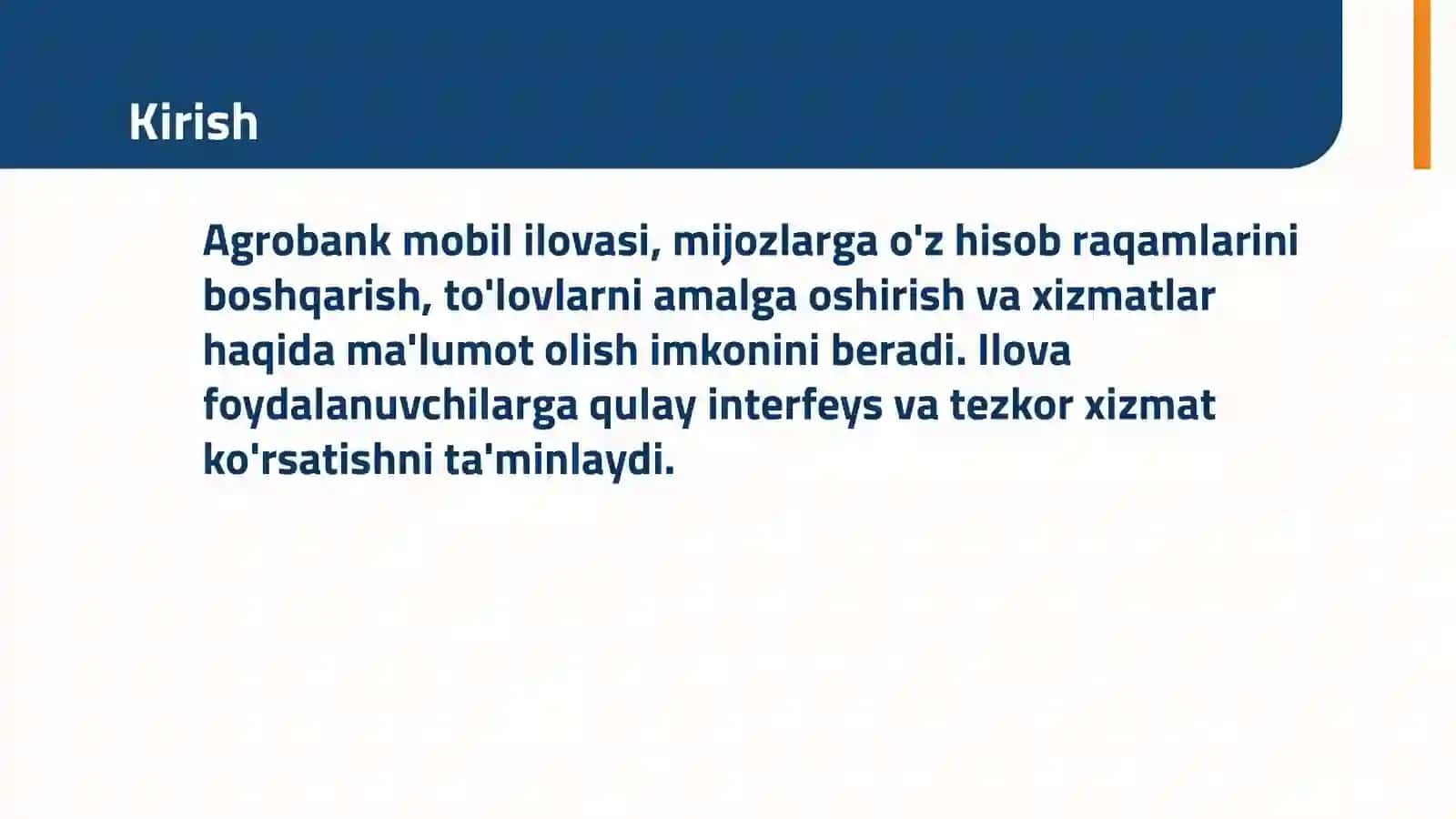 Agrobank mobil ilovasi 3