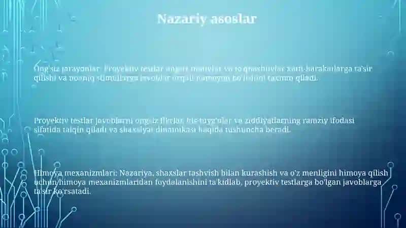 Proyektiv psixadiagnostika asoslari 3