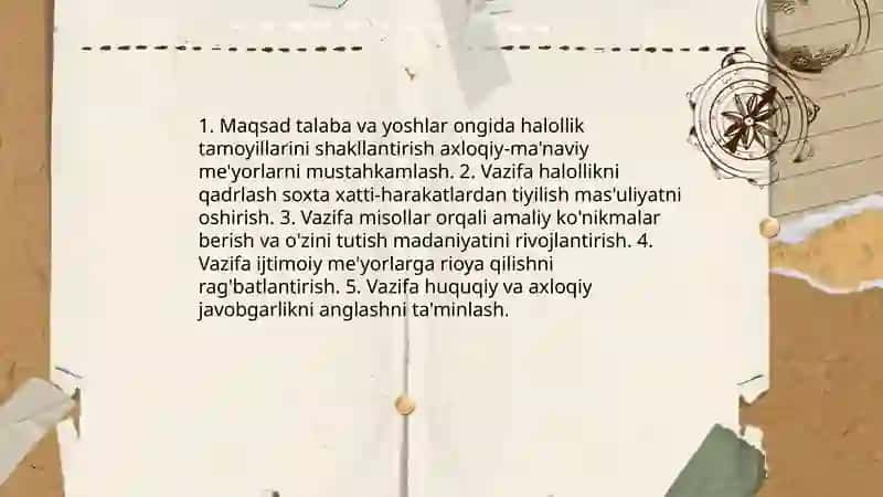 Halollik soati 3