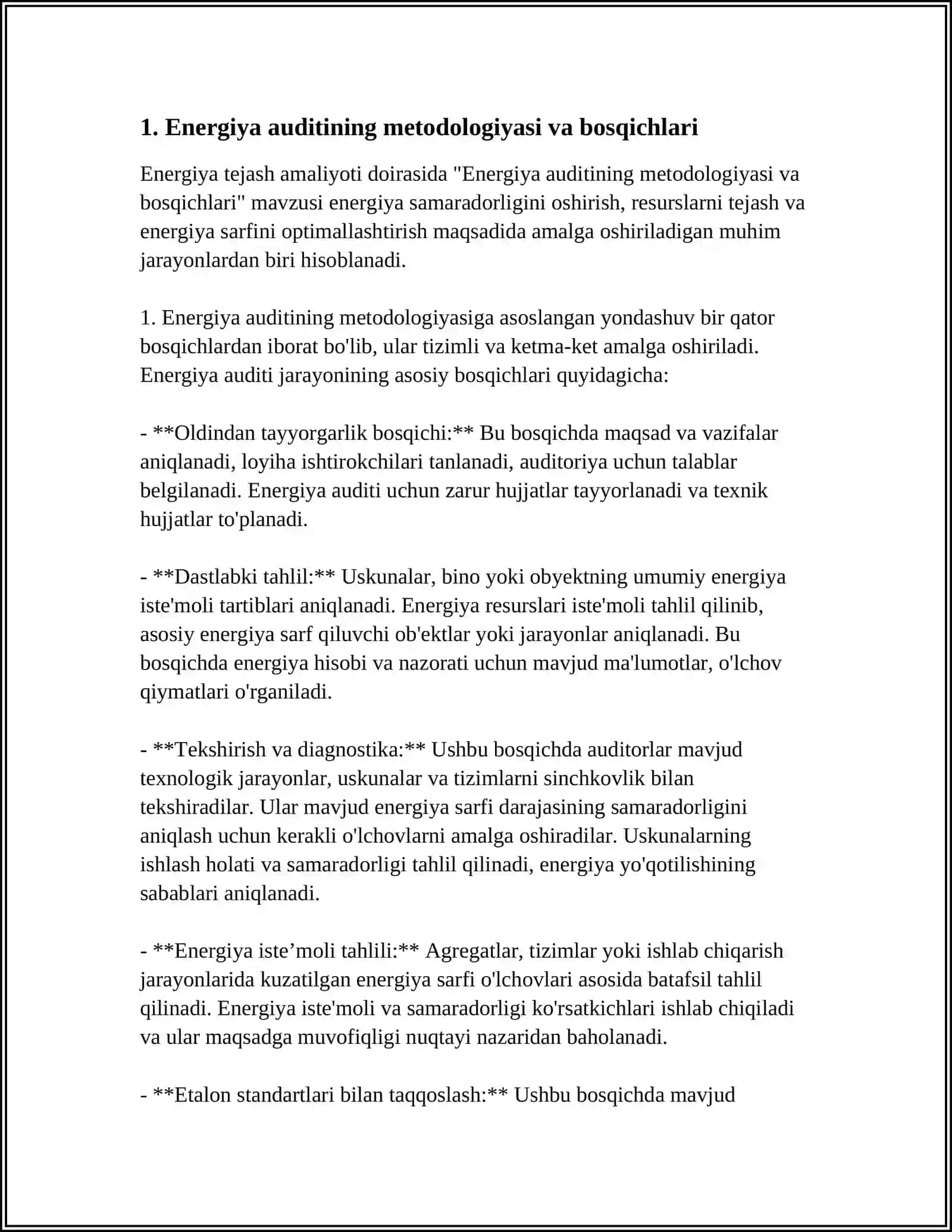 ENERGIYA TEJAMKOR LOYIHALARNI BAHOLASH AMALYOTI 3