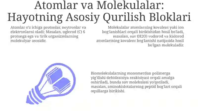 Hayotning molikulyar darajasi 3