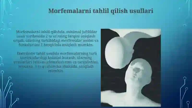 Morfemika va morfema 3