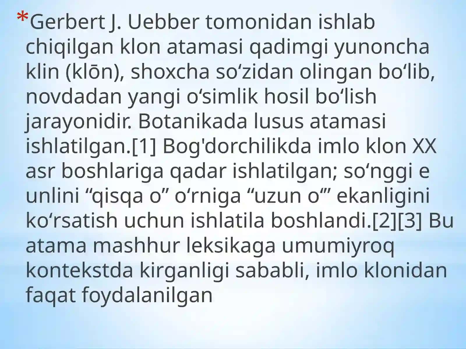 Klonlash 3