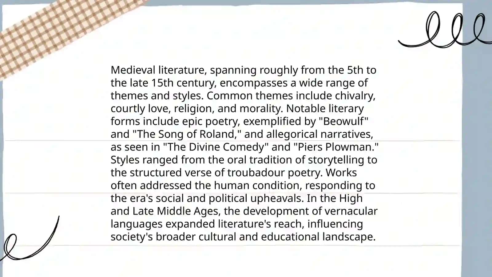 The evolution of stylistic trends in English literature 3
