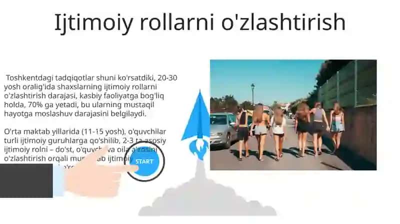 Shaxsning ijtimoiylashuvi 3