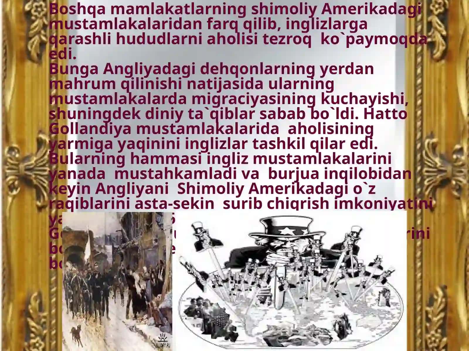 Mustaqillik urushi va AQSH ning tashkil topishi 3