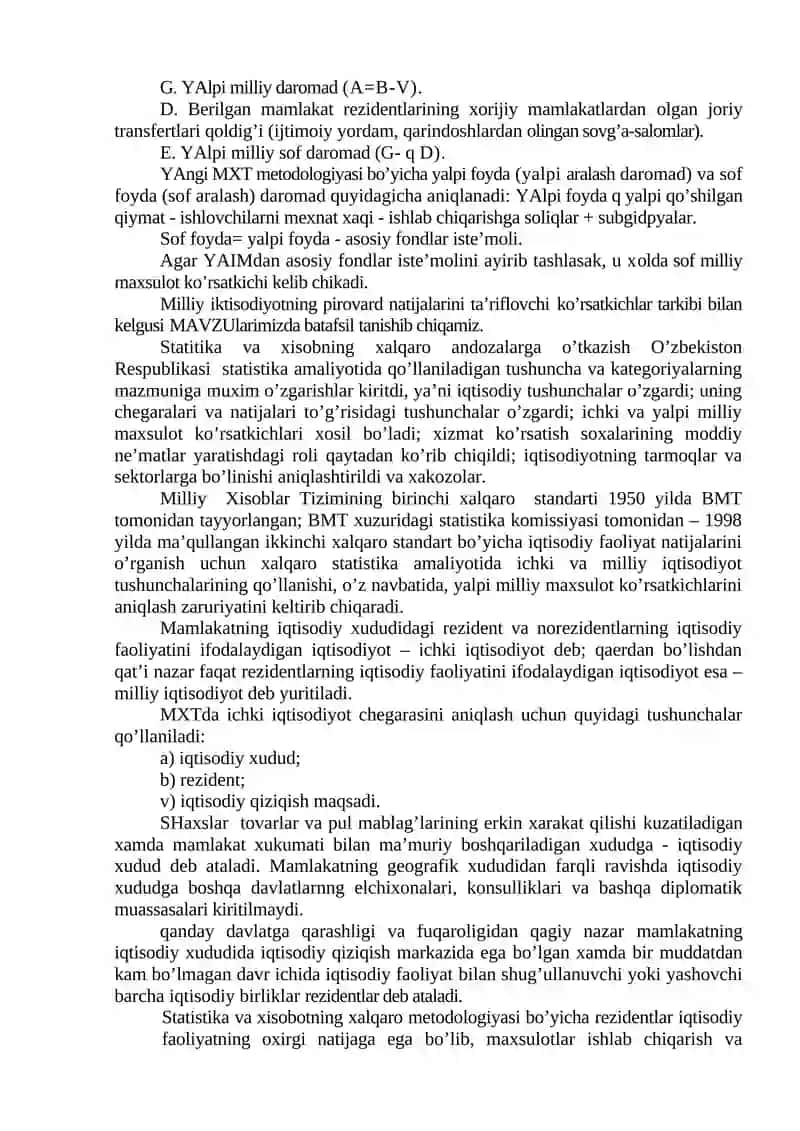 YAlpi ichki mahsulot statistikasi 3